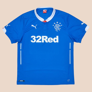 Rangers 2014 - 2015 Home Shirt (Very good) L