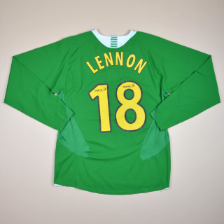 Celtic 2005 - 2006 Away Shirt #18 Lennon (Very good) M