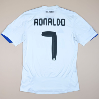 Real Madrid 2010 - 2011 Home Shirt #7 Ronaldo (Very good) S