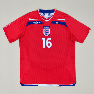 England 2008 - 2010 Away Shirt #16 (Excellent) L