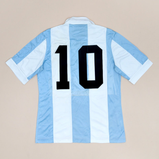 Argentina 1978 - 1980 Home Shirt #10 (Good) M