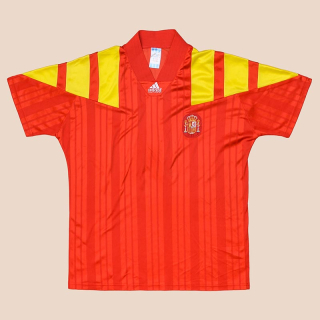 Spain 1992 - 1994 Player Issue Home Shirt (Good) M