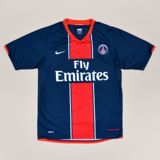 Paris Saint-Germain 2007 - 2008 Home Shirt (Very good) S