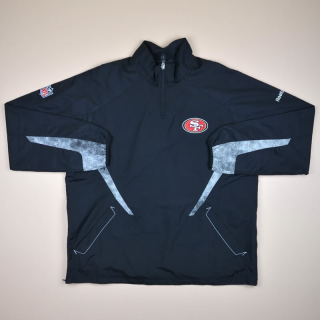 San Francisco 49ers 2000 NFL 1/2 Zip Jacket (Excellent) L