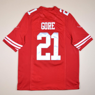 San Francisco 49ers 2000 NFL American Football Shirt #21 Gore (Excellent) S