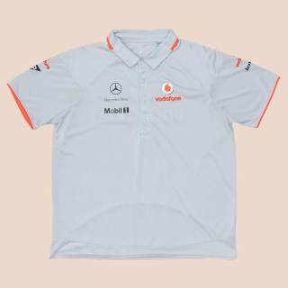 McLaren Mercedes 'Hamilton Button Era' Formula 1 Polo Shirt (Very good) XL
