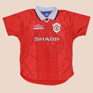 Manchester United 1999 - 2000 Champions League Home Shirt (Good) YL