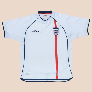 England 2001 - 2003 Home Shirt (Very good) L