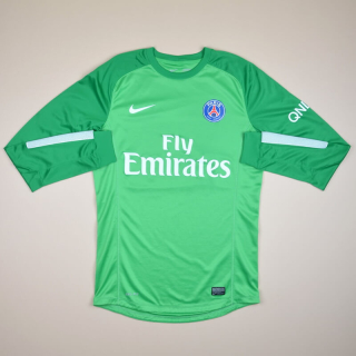 Paris Saint-Germain 2013 - 2014 Player Issue Goalkeeper Shirt (Good) M