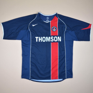 Paris Saint-Germain 2004 - 2005 Home Shirt (Very good) XL