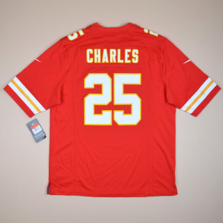 Kansas City Chiefs 'NFL' BNWT' American Football Shirt #25 Charles (New with tags) L