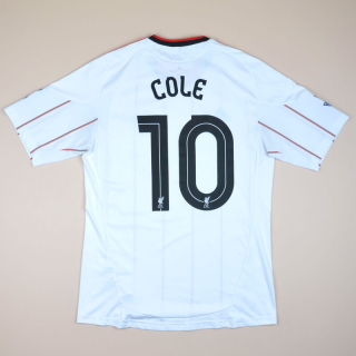 Liverpool 2010 - 2011 Away Shirt #10 Cole (Good) M