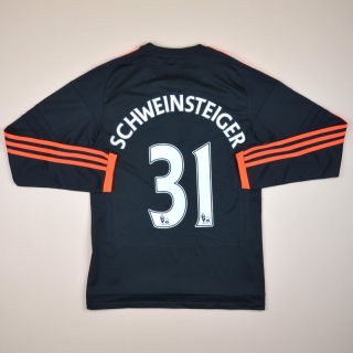 Manchester United 2015 - 2016 Third Shirt #31 Schweinsteiger (Excellent) S