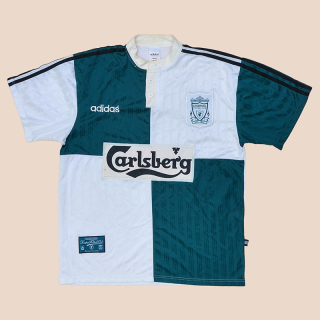 Liverpool 1995 - 1996 Away Shirt (Very good) L