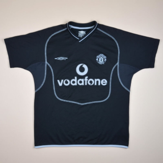 Manchester United 2000 - 2001 Goalkeeper Shirt (Excellent) YXL