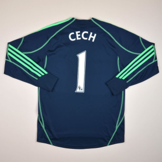 Chelsea 2009 - 2010 Goalkeeper Shirt #1 Cech (Very good) YL