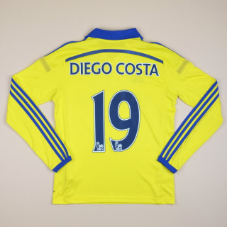 Chelsea 2014 - 2015 Away Shirt #19 Diego Costa (Very good) YL