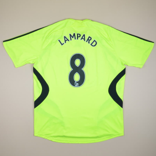 Chelsea 2007 - 2008 Away Shirt #8 Lampard (Good) XL