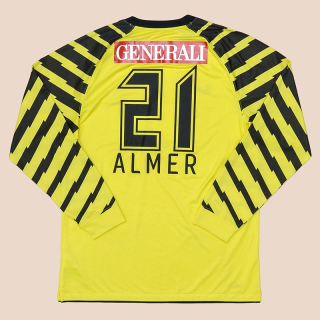 Austria Vienna 2010 - 2011 Match Issue Goalkeeper Shirt #21 Almer (Very good) XL