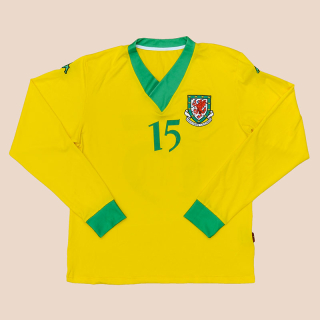 Wales 2006 - 2007 Away Shirt #15 (Good) XL