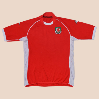 Wales 2002 - 2004 Home Shirt (Good) XL