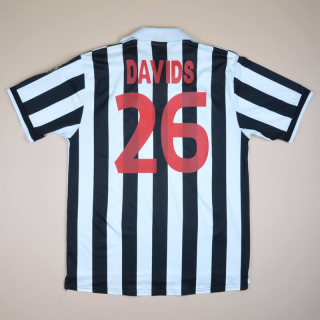 Juventus 1998 - 1999 Home Shirt #26 Davids (Very good) XL