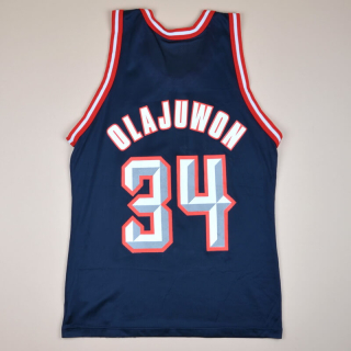 Houston Rockets NBA Basketball Shirt #34 Olajuwon (Very good) M