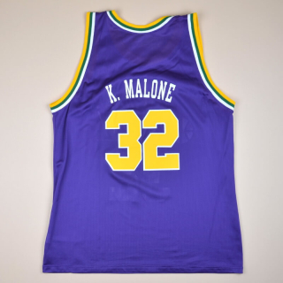 Utah Jazz NBA Basketball Shirt #32 Malone (Excellent) XL