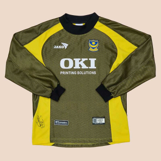 Portsmouth 2005 - 2006 'Signed' Goalkeeper Shirt (Very good) S