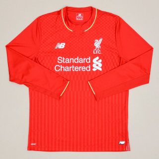 Liverpool 2015 - 2016 Home Shirt (Very good) L