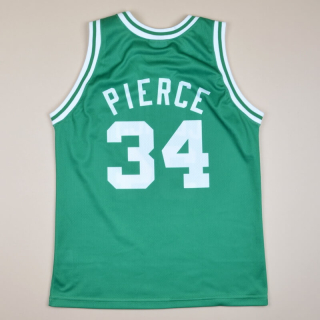 Boston Celtics 2000 NBA Basketball Shirt #34 Pierce (Excellent) YXL