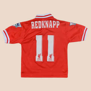 Liverpool 1996 - 1998 Home Shirt #11 Redknapp (Not bad) YS