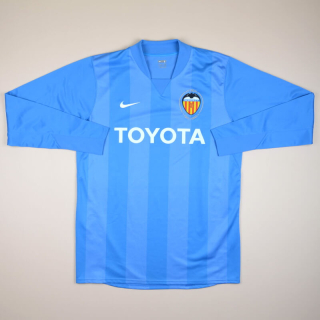 Valencia 2007 - 2008 Player Issue Goalkeeper Shirt (Very good) L