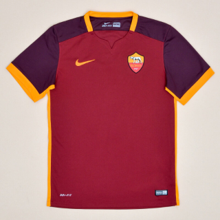 Roma 2015 - 2016 Home Shirt (Good) S