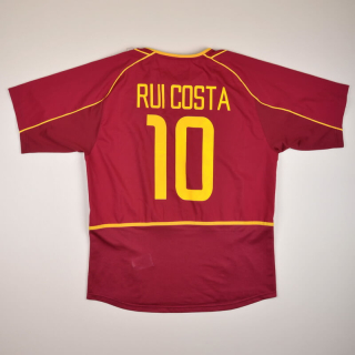 Portugal 2002 - 2004 Home Shirt #10 Rui Costa (Very good) L