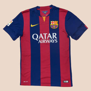 Barcelona 2014 - 2015 Home Shirt (Very good) S
