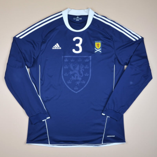 Scotland 2010 - 2011 Match Issue Formotion Home Shirt #3 (Very good) XXL