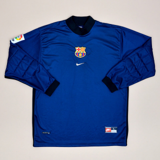 Barcelona 1998 - 1999 Goalkeeper Shirt (Very good) L