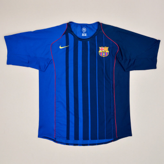 Barcelona 2004 - 2005 Away Shirt (Excellent) XL