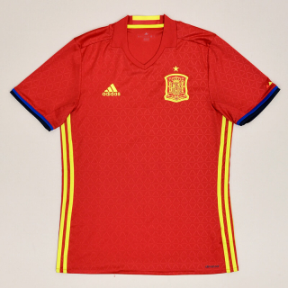 Spain 2016 - 2017 Home Shirt (Very good) M