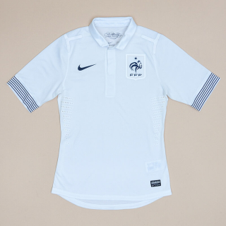 France 2012 - 2014 Player Issue P2R Commercial Away Shirt (Very good) S
