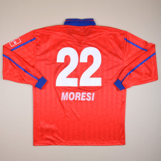 Lugano 2001 - 2002 Match issue Third Shirt #22 Moresi (Very good) XXL