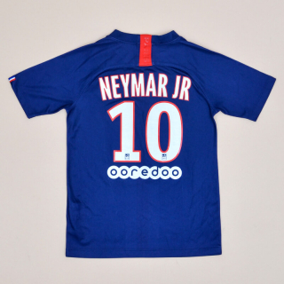 Paris Saint-Germain 2019 - 2020 Home Shirt #10 Neymar JR (Good) YM