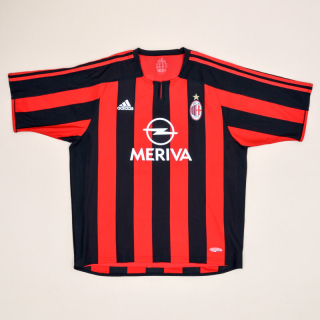 AC Milan 2003 - 2004 Player Issue Home Shirt #14 (Very good) L
