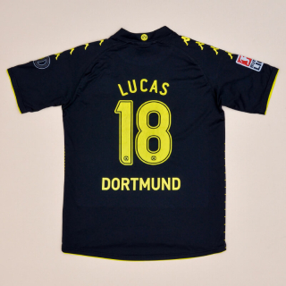 Borussia Dortmund 2009 - 2010 Centenary Away Shirt #18 Lucas (Good) YXL
