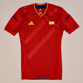 Spain 2012 Olympics Player Issue TechFit Home Shirt (Excellent) M