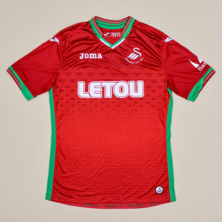 Swansea 2017 - 2018 Away Shirt (Excellent) M