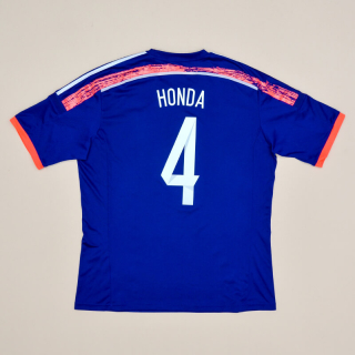 Japan  2014 - 2015 Home Shirt #4 Honda (Very good) L