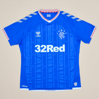 Rangers 2019 - 2020 Home Shirt (Excellent) L