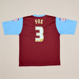 Burnley 2010 - 2011 Home Shirt #3 Fox (Good) XL